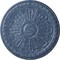 Ekena Millwork Raymond Ceiling Medallion (Fits Canopies up to 5 3/8"), 18"OD x 1 1/4"P, Americana Crackle CM18RA2AMC - alternate 1